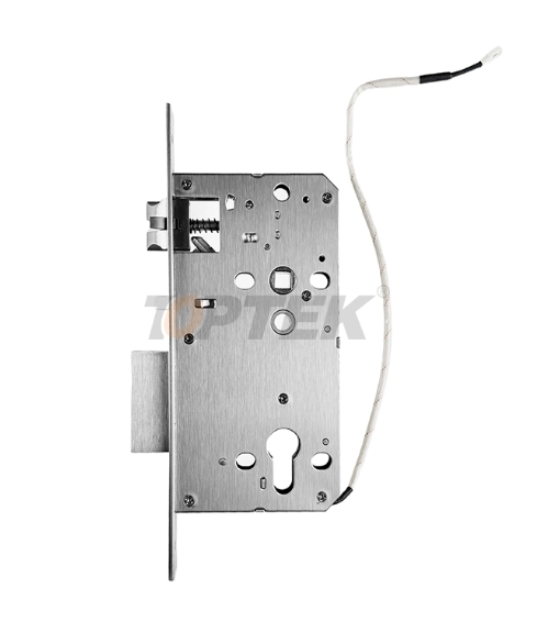 Metallic lock part with wire Metallic lock part with wire