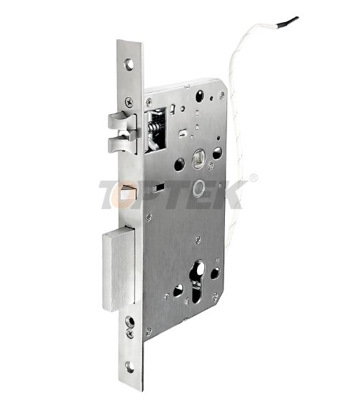 Metallic lock part with wire Metallic lock part with wire