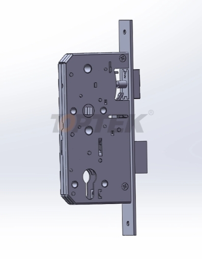 Metallic door lock mechanism Metallic door lock mechanism