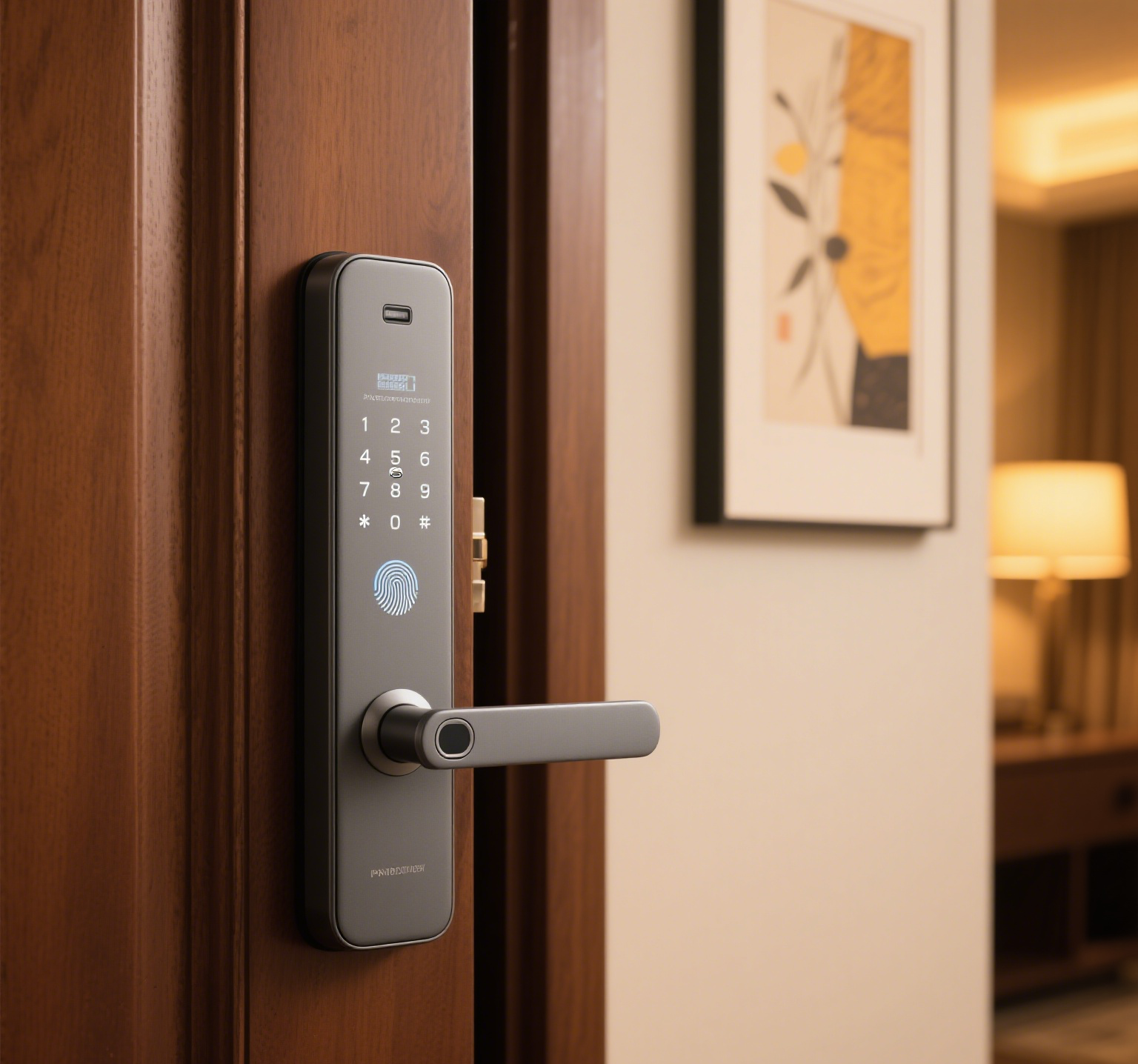 Digital door lock with keypad Digital door lock with keypad