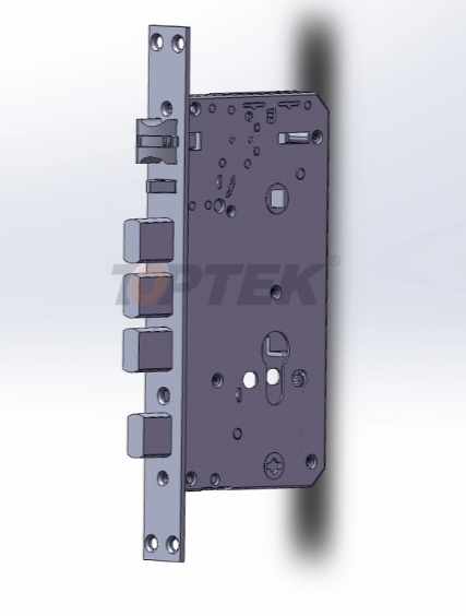 Metallic lock mechanism