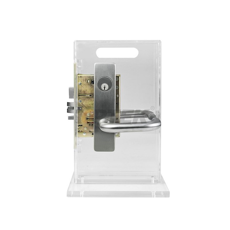 Transparent lock structure model