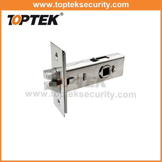 anti insertion and double beveled latch