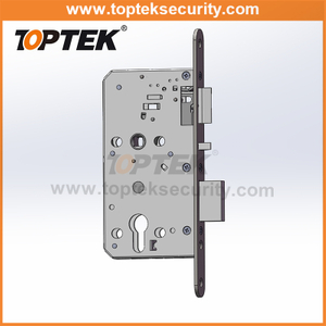 Electric lock of wooden door