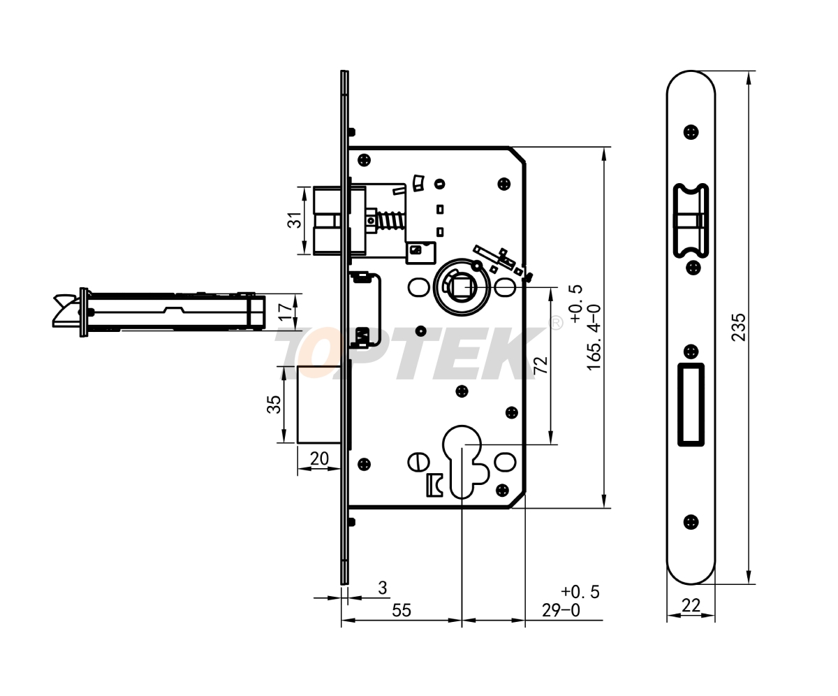 Electric Mortice with A Battery