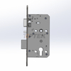 Electric lock of wooden door