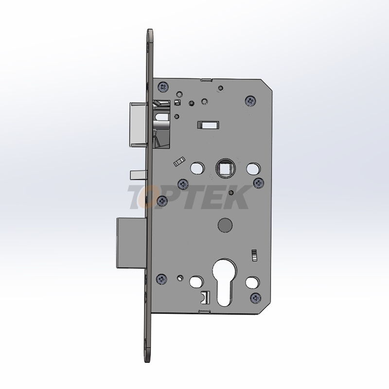 Electric lock of wooden door