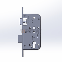 EN 12209 SUS304 CE Mortise Xilotlelo xo balekela EN72EL .