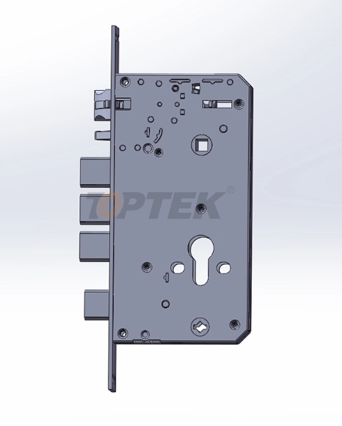 Metallic lock mechanism