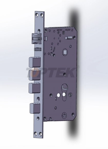 Metallic lock mechanism
