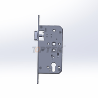 EN 12209 SUS304 CE Passage Xilotlelo xa Mortise EN72ll .