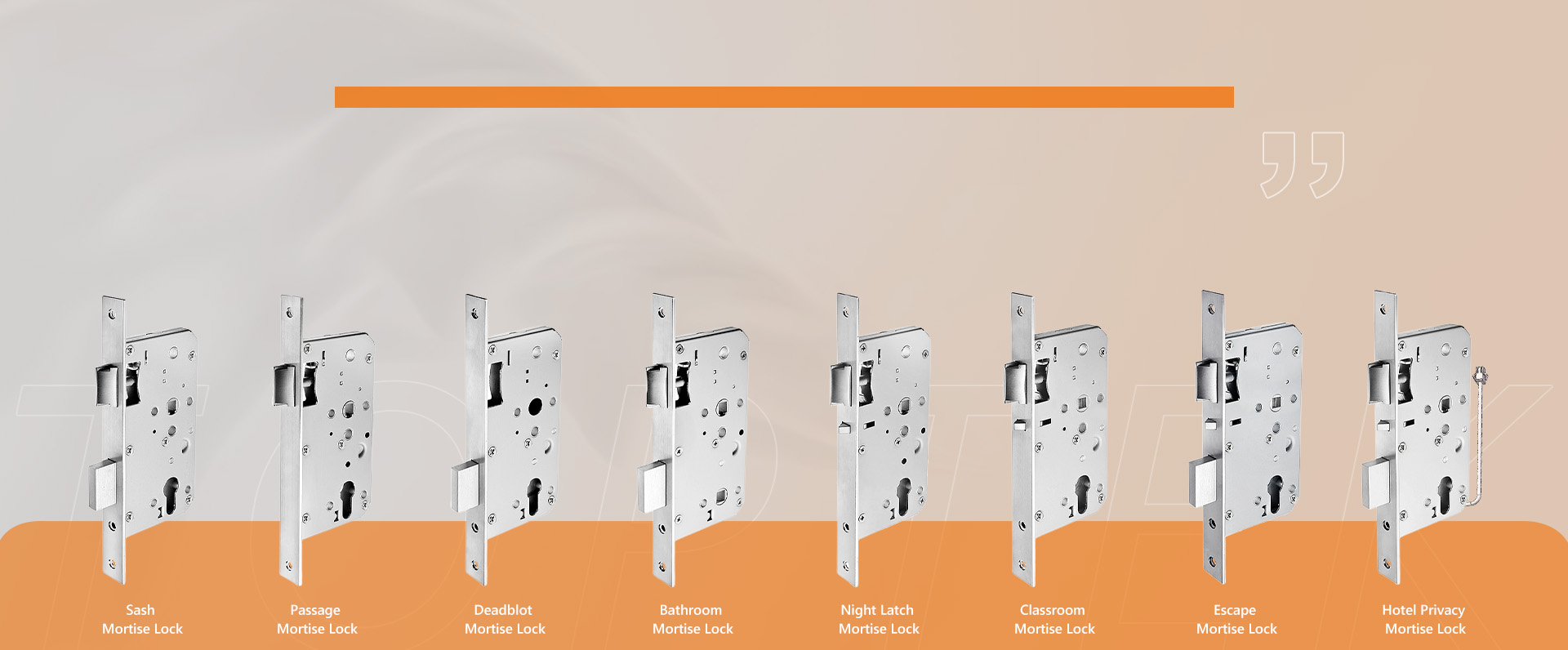 Cylinderical level lock