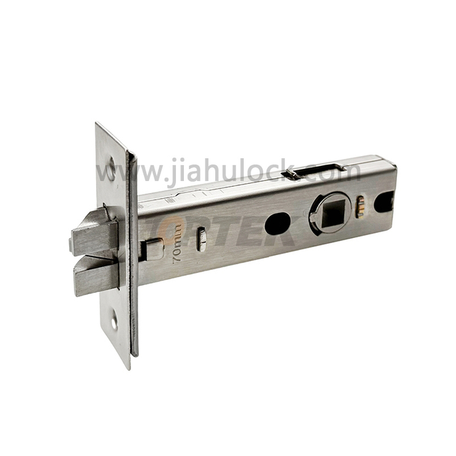 anti insertion and double beveled latch